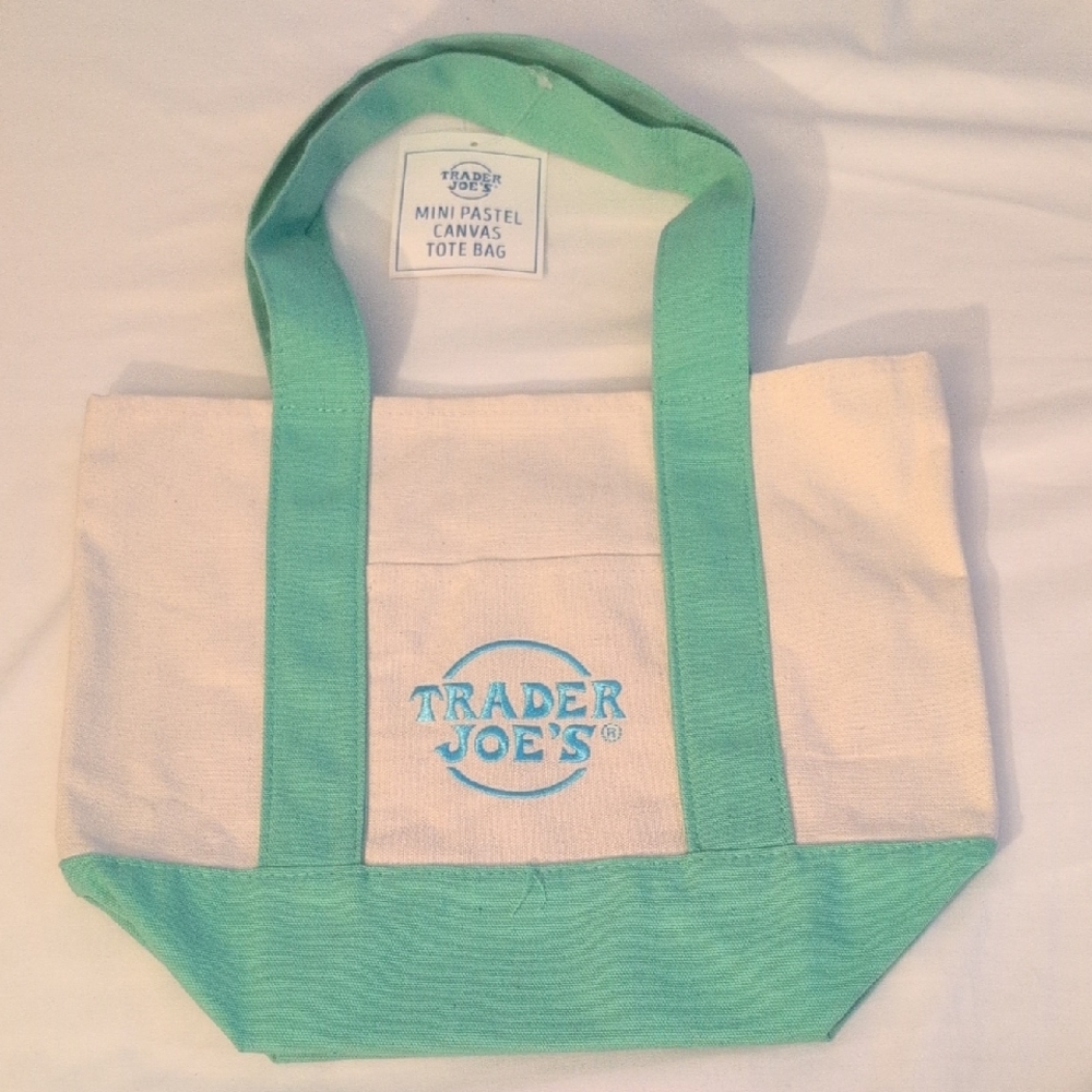 Trader Joes Mini Canvas Tote